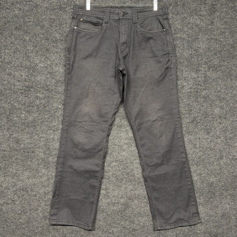 5.11 Tactical Defender Flex Straight Denim Jeans Mens 34x32 Dark Gray/Black